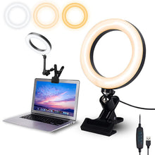Load image into Gallery viewer, Selfie Ring Light for Laptop Computer
