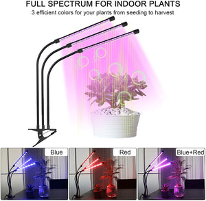 Grow Lights Plant Light for Indoor Plants-3 Heads
