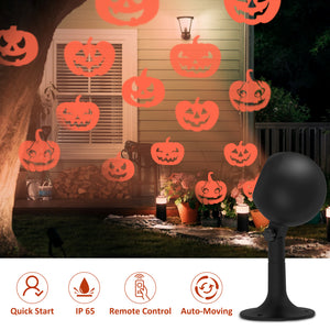 Halloween Lights, Outdoor Ghost Light Projector Indoor