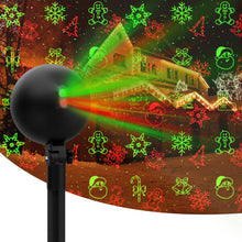 Load image into Gallery viewer, Christmas Lights Projector Laser Xmas Spotlight Waterproof (Multi-Colored)
