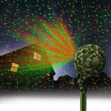 Load image into Gallery viewer, Christmas Lights Projector Laser Xmas Spotlight Waterproof (Camouflage Shell)
