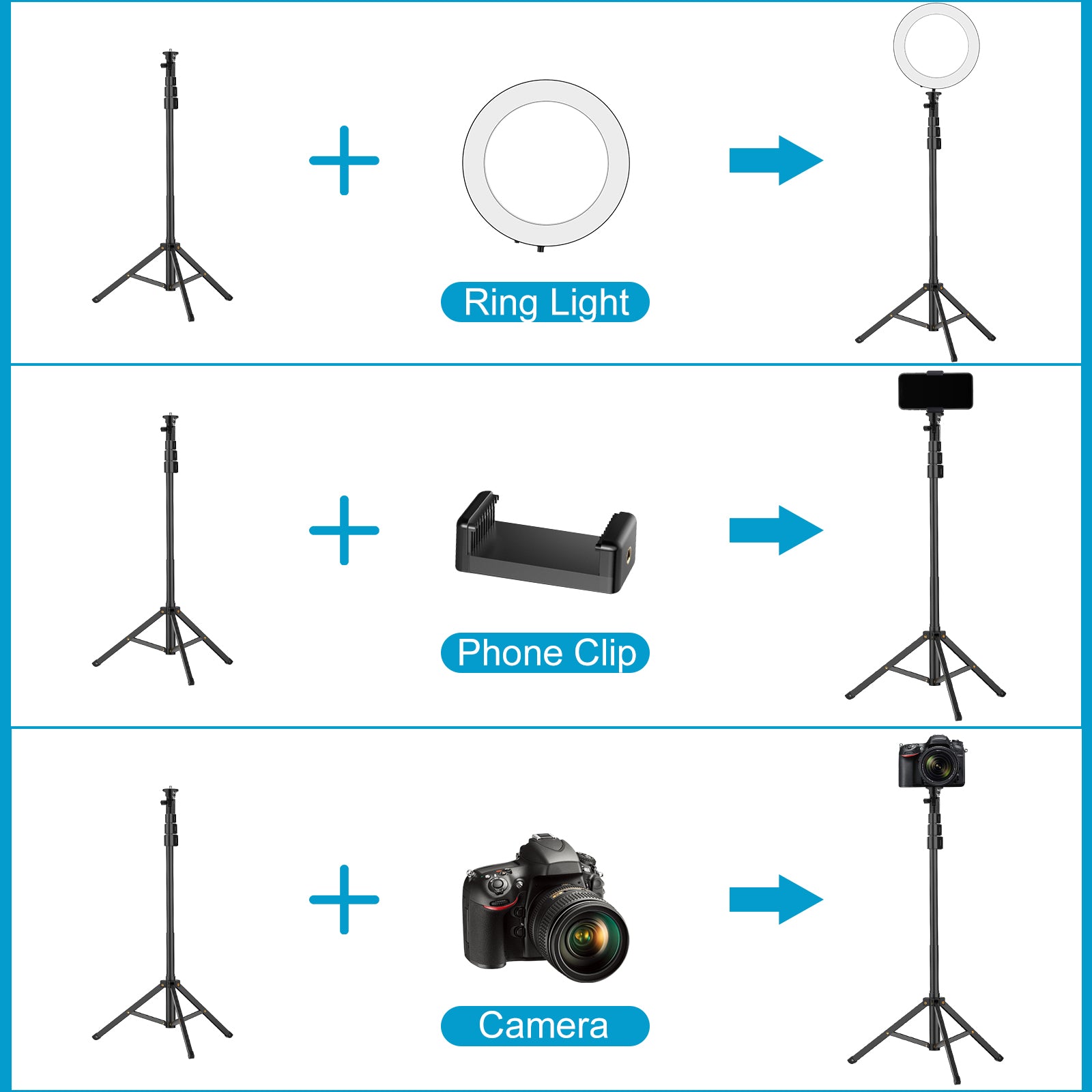Auxiwa clip on selfie ring light sale