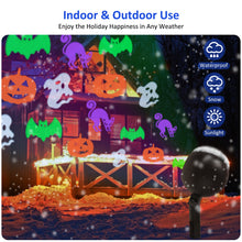 Load image into Gallery viewer, Halloween Lights, Outdoor Pumpkin Light Projector
