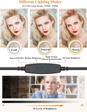 Load image into Gallery viewer, Selfie Ring Light for Laptop Computer
