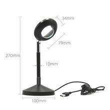 Load image into Gallery viewer, Led Sunset Projection Lamp Night Light
