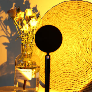 Led Sunset Projection Lamp Night Light