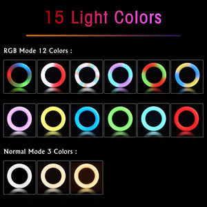 12" RGB LED Ring Light