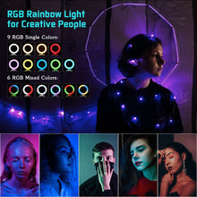 Load image into Gallery viewer, 12&quot; RGB LED Ring Light
