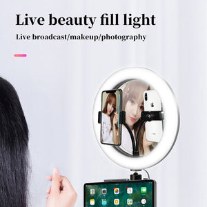 New LED Ring Light With Makeup Mirror