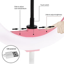 Load image into Gallery viewer, Selfie Fold Ring Light
